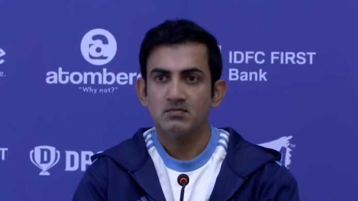 Gambhir Brushes Off Intimidation Row: "It’s a Game for Tough Men"