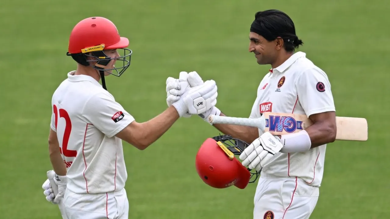 Hunt and Sangha Shine with Centuries for South Australia