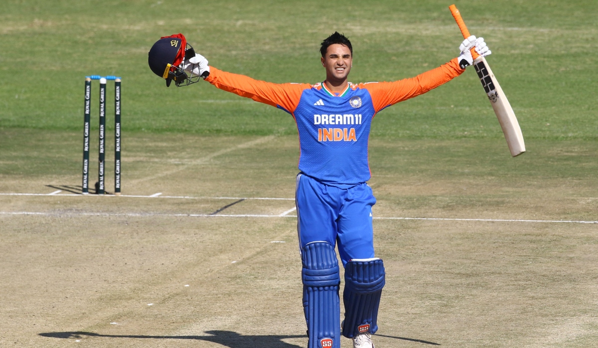 Abhishek Sharma Credits Seniors for His Record-Breaking Century